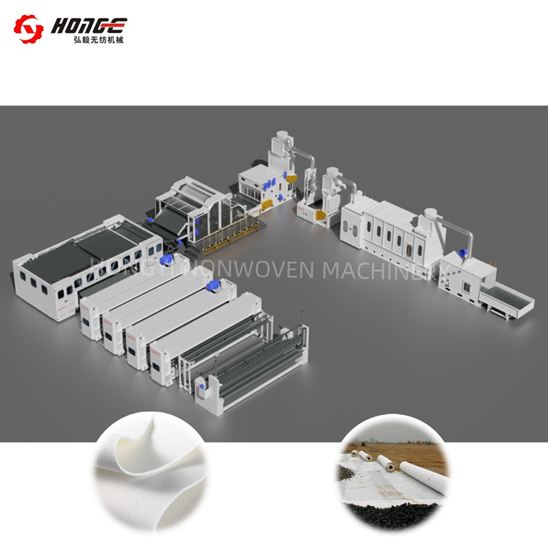 Dây chuyền sản xuất nỉ dập kim HYL