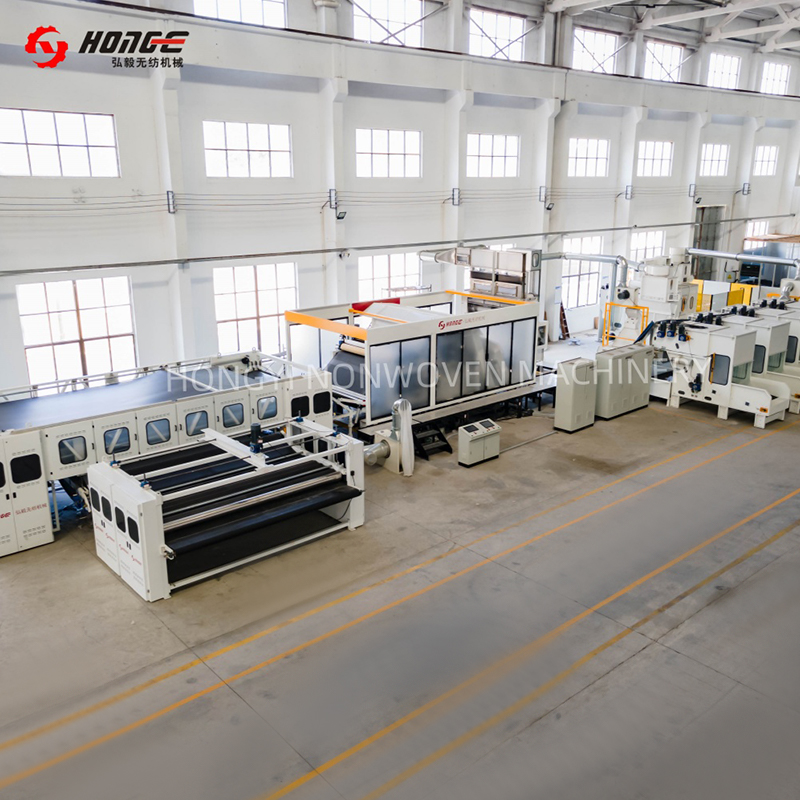 Dây chuyền sản xuất nỉ dập kim HYL