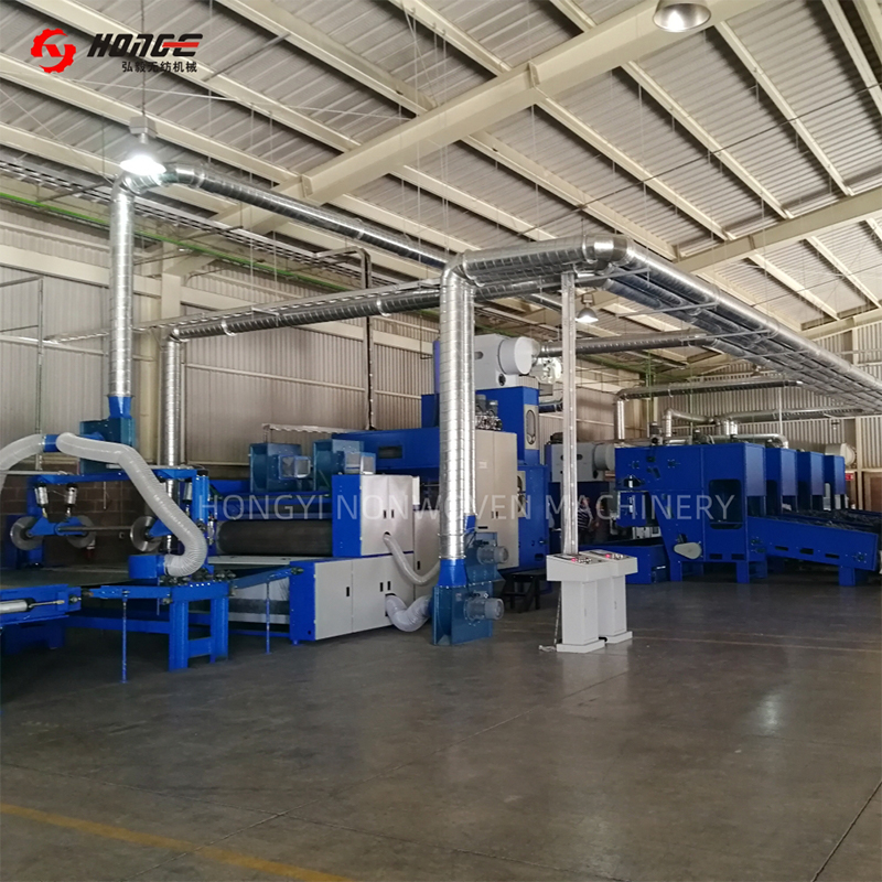 Dây chuyền sản xuất nỉ thải HYL Airlaid